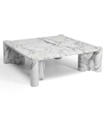 Modern Caldera Coffee Table by Daya Worldwide featuring a sleek wooden surface and minimalist design for contemporary living rooms.