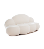 Daya Worldwide Pebble Cloud Sofa with soft, cloud-like cushions and modern design in a cozy living room setting