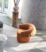 Daya Worldwide Solara lounge chair with sleek modern design and plush cushioning, ideal for living room or lounge areas.
