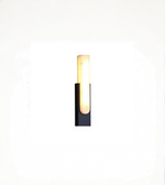 Luxury vertical wall lamp with soft ambient illumination