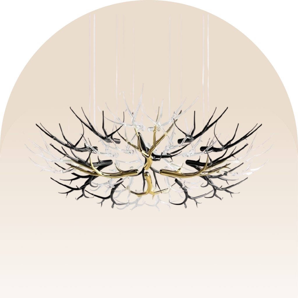 Double Height Chandelier