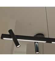 MODERN LINEAR 6-LIGHT LED SPOT PENDANT