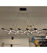 MODERN 5-LIGHT LINEAR LED PENDANT