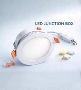 3W LED junction box panel light round 82mm cutout