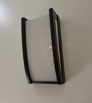 MODERN BLACK LED OUTDOOR WALL LIGHT