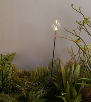 OUTDOOR GARDEN GLOBE SPIKE LIGHT
