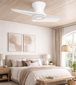 Daya Worldwide NOVA Two Blade Light Ceiling Fan with sleek modern design and integrated light fixture.