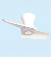Daya Worldwide Nova Two Blade Light Fan ceiling fan with sleek design and integrated light fixture in a modern living space