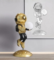 ASTRO GLOW SCULPTURAL FLOOR LAMP