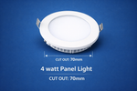 Slim metal LED panel light by Daya Worldwide, showcasing a modern rectangular design with integrated lighting and sleek metal frame.