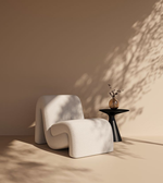 Daya Worldwide Serene Lounge Chair with plush upholstery and sleek armrests, ideal for relaxing in modern living spaces.