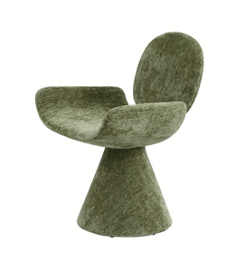 Daya Worldwide premium dining curve chair with smooth wooden legs and a curved upholstered seat, ideal for modern dining rooms.