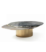 Modern Aurora coffee table by Daya Worldwide featuring a sleek design with a polished finish, ideal for contemporary living rooms.