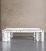 Modern Caldera Coffee Table by Daya Worldwide with a sleek, round design and smooth surface, perfect for contemporary living rooms.