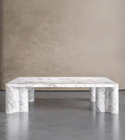 Modern Caldera Coffee Table by Daya Worldwide with a sleek, round design and smooth surface, perfect for contemporary living rooms.