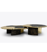 Modern Nocturne coffee table by Daya Worldwide featuring a sleek, minimalist design in a stylish dark finish.