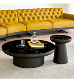Stonecrest coffee and side table set by Daya Worldwide featuring modern design and sleek stone tops.