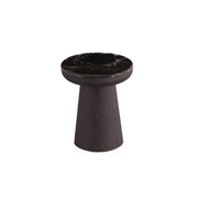 Stonecrest coffee and side table set by Daya Worldwide featuring modern, sleek design with stone and wood finishes.
