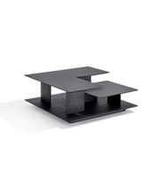 Modern Quadra Nest Coffee Table by Daya Worldwide with sleek geometric design in neutral tones.