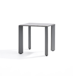 Linea Wrap Side Table by Daya Worldwide, a modern bedside table with a sleek wrap design, made of wood and metal materials.