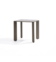 Daya Worldwide Linea Wrap Side Table bedside table with a modern design, featuring a sleek surface and wrapped edges.