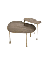 Aurelia Handcrafted Bronze Side Tables (Set of 2)