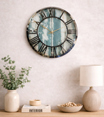 Vintage Roman wall clock by Daya Worldwide featuring classic Roman numerals and a stylish design for home decor.