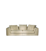 Modern Daya Worldwide Savoy Sofa with plush fabric upholstery and sleek design, shown in a contemporary living room setting.