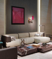 Milano Modular Sofa by Daya Worldwide featuring sleek, modern design with plush cushions and customizable sections for stylish comfort.