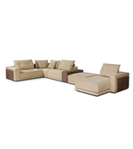 Daya Worldwide Verona modular sofa with plush cushions and modern design, perfect for contemporary living rooms