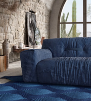 Modern Comfort Sofa by Daya Worldwide featuring plush upholstery, sleek design, and contemporary style for living room decor.