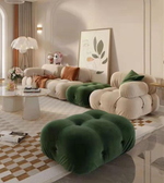 Velvet Bloom sofa by Daya Worldwide featuring plush velvet upholstery and a modern, stylish design for contemporary living rooms.