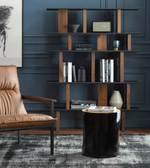 Cylinder side table by Daya Worldwide featuring a sleek, modern design with a smooth surface and sturdy base.