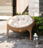 Daya Worldwide Harmony Chair with sleek modern design, featuring a comfortable upholstered seat and stylish wooden legs.