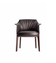 Soren leather dining chair