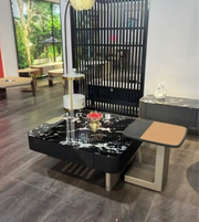 Obsidian Rose Center Table