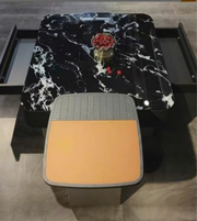 Obsidian Rose Center Table