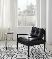 Daya Worldwide Orin lounge chair with sleek modern design, featuring a comfortable cushioned seat and stylish armrests.