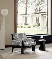 Daya Worldwide Arlo lounge chair with plush upholstery and modern design, ideal for living room relaxation.