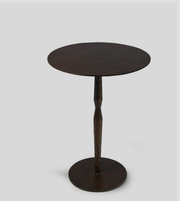 Narnia Brass Finish Twisted End Table
