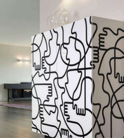 Abstract Storage Cabinet