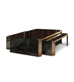 Glass Nesting Coffee Tables