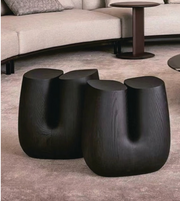 BLACK CURVE SIDE TABLES