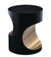 BLACK GOLD SIDE TABLE