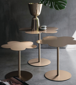 FLOWER METAL SIDE TABLES