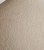 Close-up of beige textured fabric