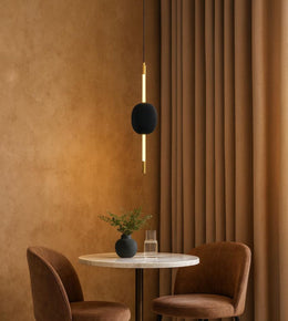 MODERN SCULPTURAL PENDANT LIGHT