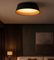 AURORA RIBBED DRUM CEILING LIGHT