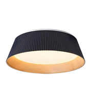 AURORA RIBBED DRUM CEILING LIGHT