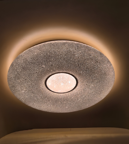 LUNARA STONE HALO CEILING LIGHT